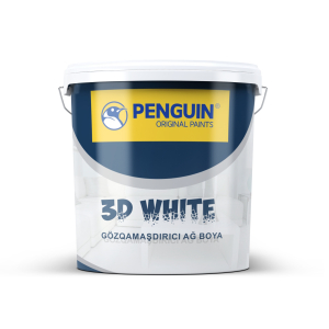 Penguin 3d white                           